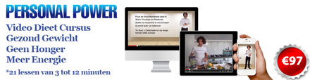 Power2You Compleet programma Gezond Afvallen Video cursus: Body - Mind - Voeding